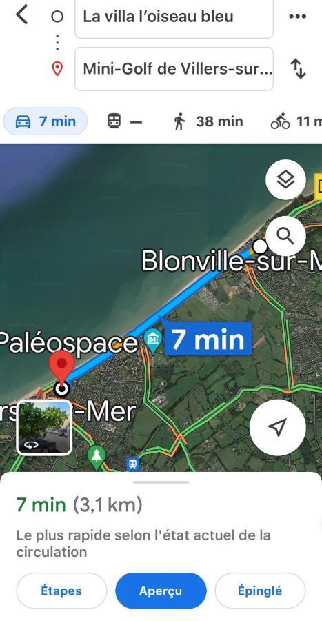 La Villa L'Oiseau Bleu Proche De La Plage Et De Deauville !!! Awards 2025 بلونفيل سور مير المظهر الخارجي الصورة