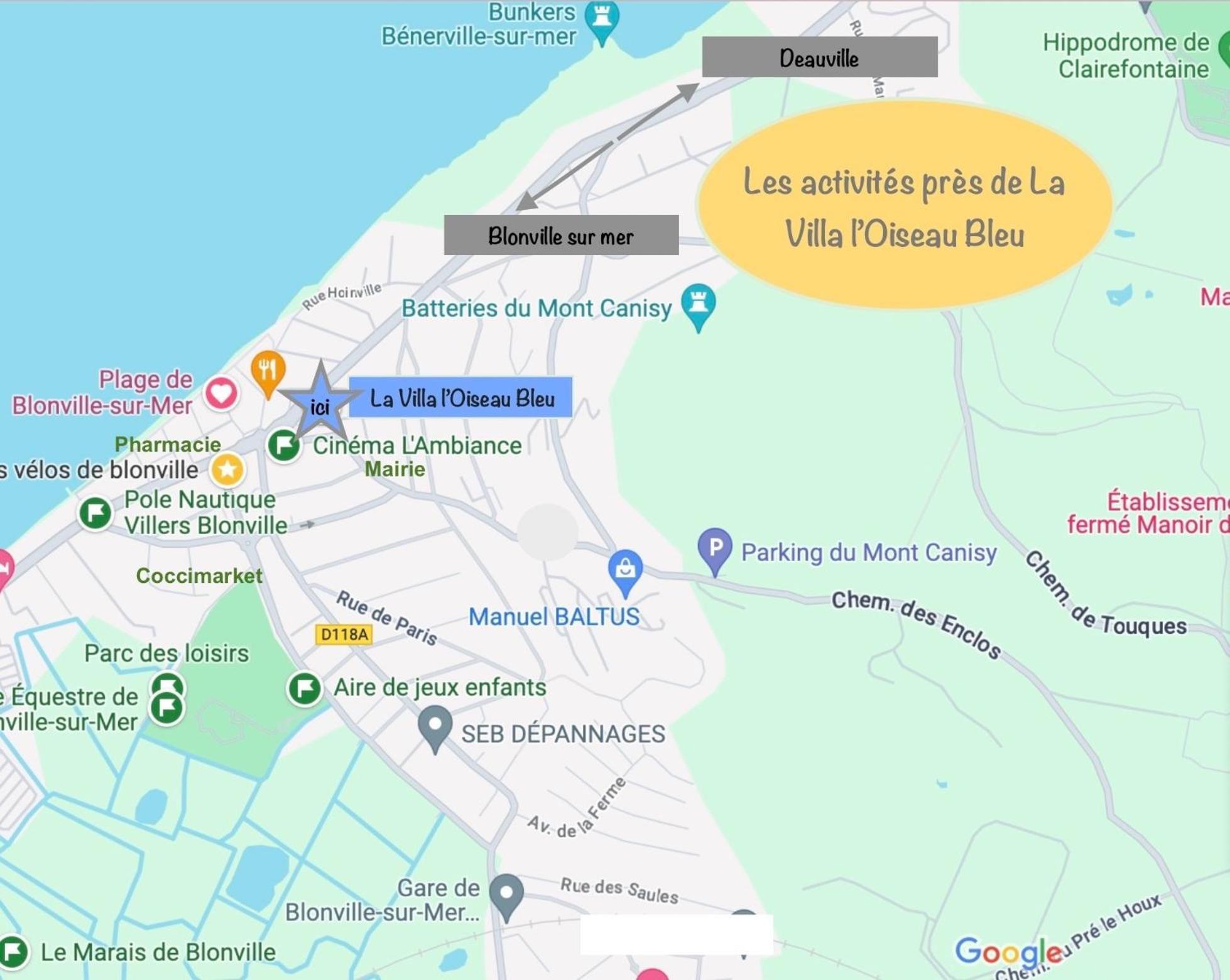 La Villa L'Oiseau Bleu Proche De La Plage Et De Deauville !!! Awards 2025 بلونفيل سور مير المظهر الخارجي الصورة