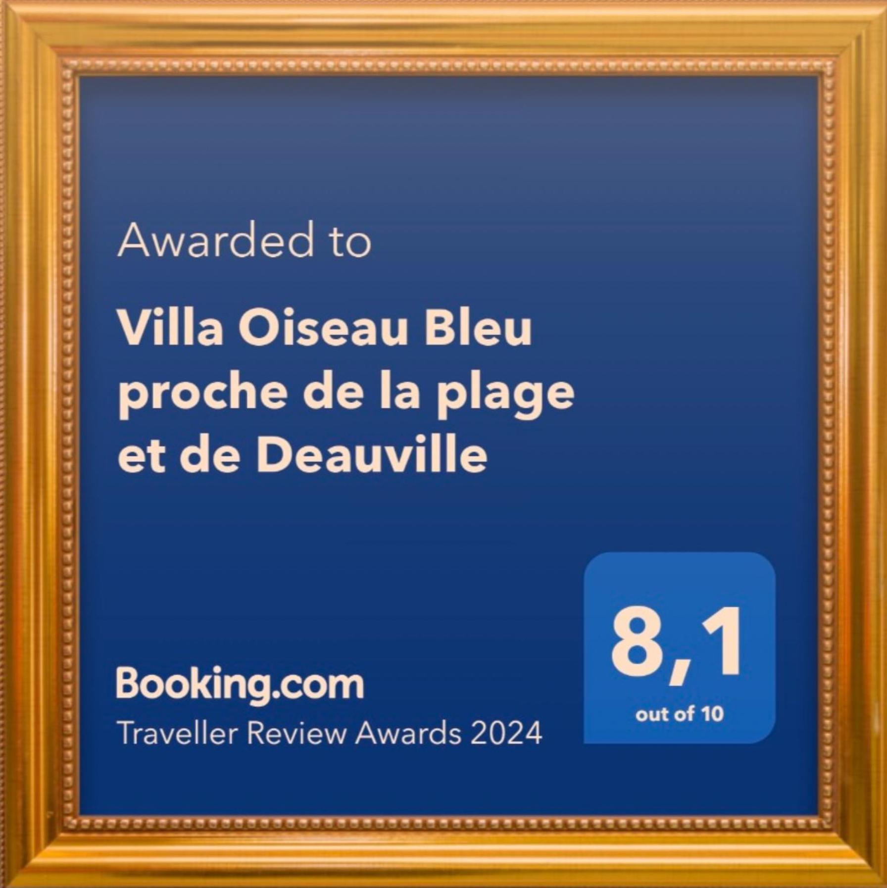 La Villa L'Oiseau Bleu Proche De La Plage Et De Deauville !!! Awards 2025 بلونفيل سور مير المظهر الخارجي الصورة